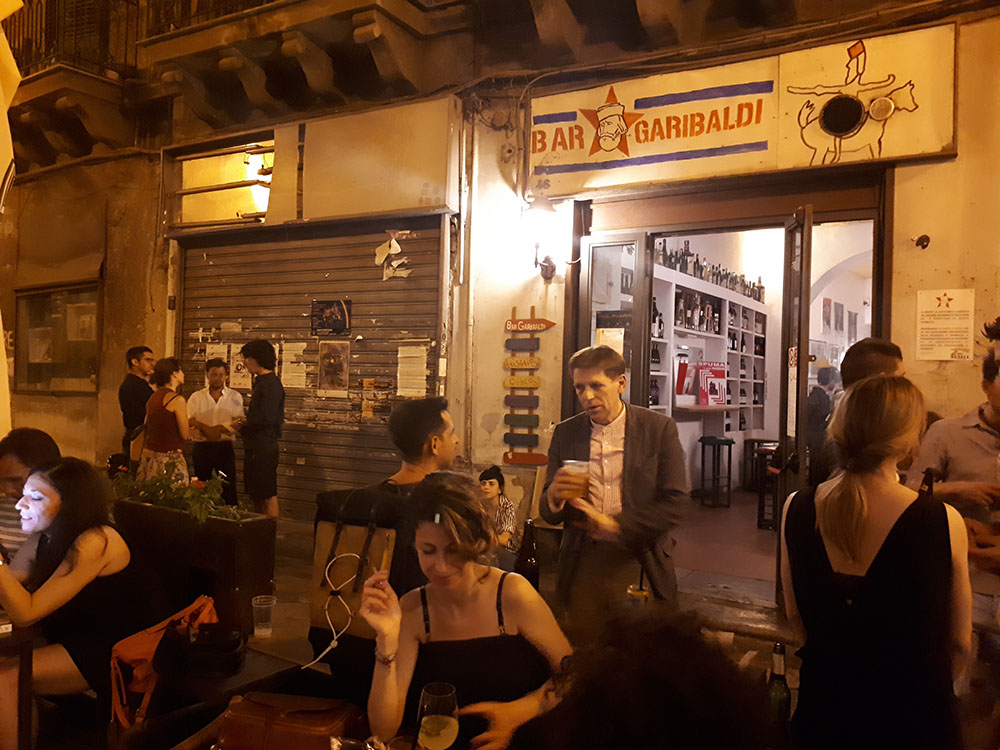Bar Garibaldi, Palermo, Sicilya