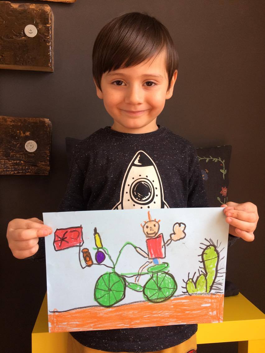 2017'de 23 Nisan Çocuk Resim Yarışması 1.si