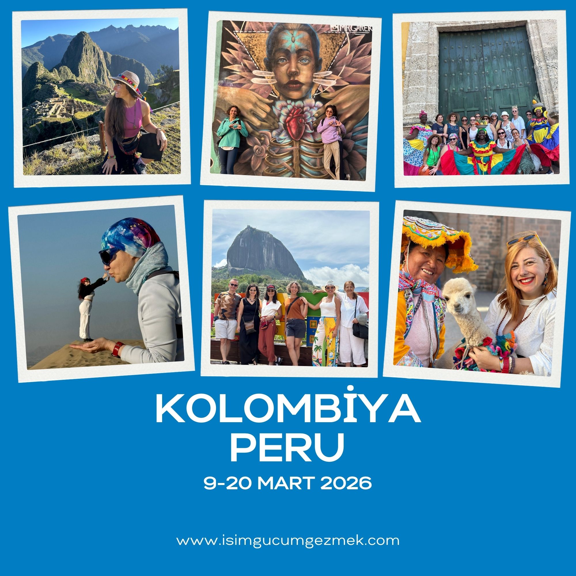 Kolombiya peru turu 2026